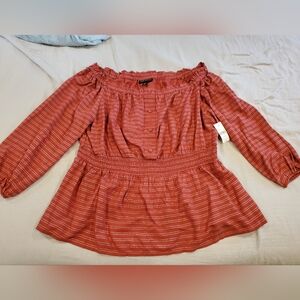 NWT Lane Bryant Off The Shoulder Top